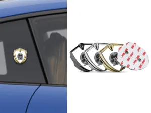 3d Silicone Badge Racing Look Glossy 3D